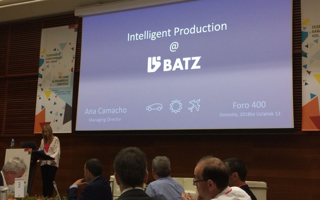 BATZ shares its experience during  FORUM 400 executive event