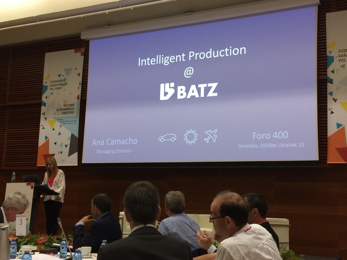 BATZ shares its experience during  FORUM 400 executive event