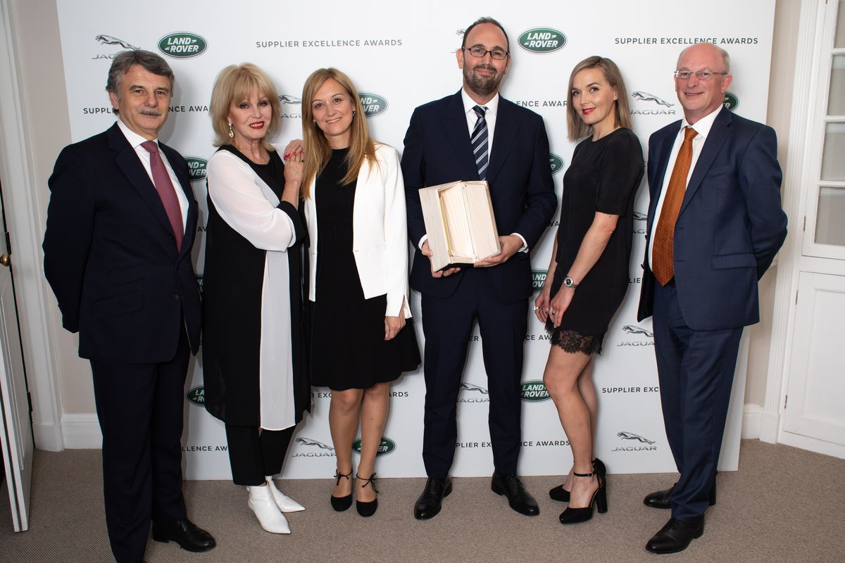 BATZ  Jaguar  Land  Rover  gold  supplier  award  jaso  du