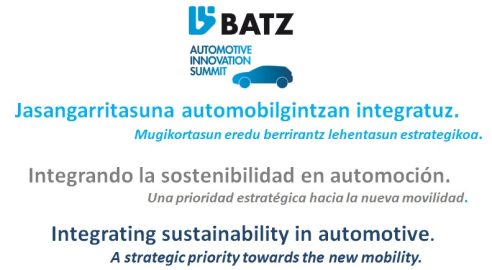 Cita  con  la  integración  de  la  sostenibilidad  en  automoción