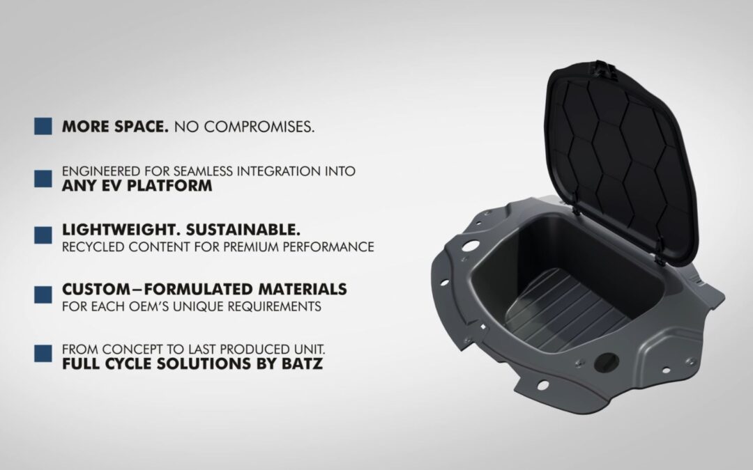 Frunk  assemblies  specifically  engineered  for  electric  vehicles  (EVs).